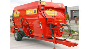 horizontal feed mixer