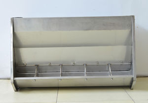 pig feeder / metal / multi-access