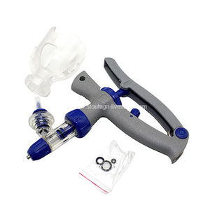 plastic veterinary syringe