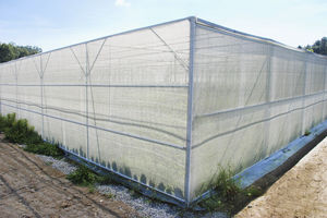 flat roof greenhouse