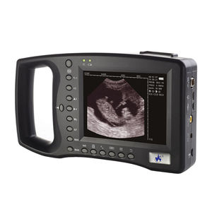 black and white veterinary ultrasound system