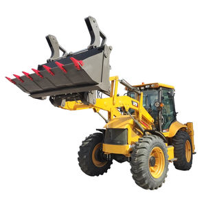 loader with backhoe