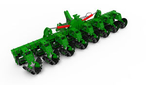 mounted row crop cultivator