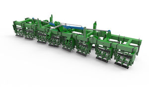 mounted row crop cultivator