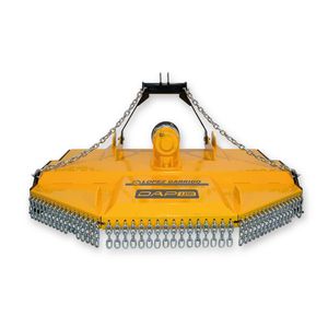 agricultural rotary cutter / rear-mount / PTO-driven / chain