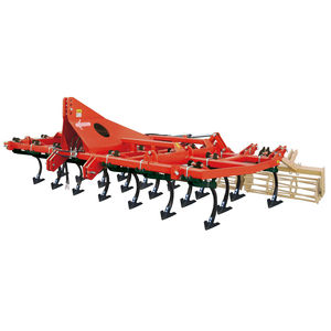 mounted field cultivator / folding / 3-point hitch / with roller