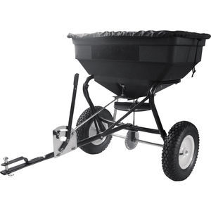 towed fertilizer spreader