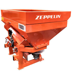 double-disc fertilizer spreader