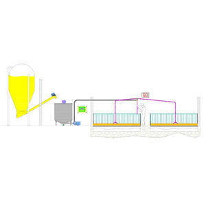 pneumatic feeding system