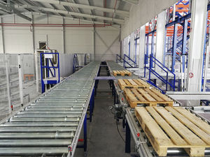 container conveyor / roller