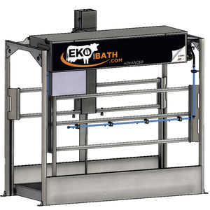 cow foot cleaning station