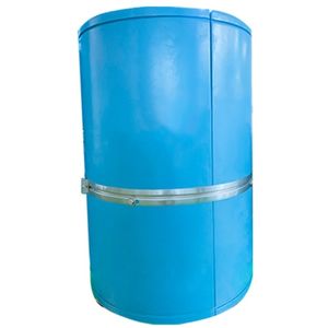 exhaust air chimney for farm buildings