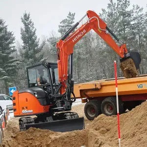 Mini pelleteuse - ZX55U-6 - Hitachi Construction Machinery (Europe