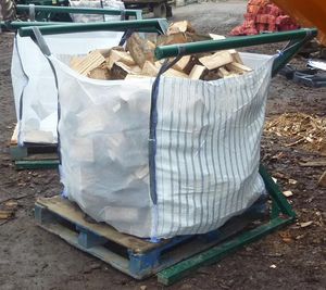 firewood bagger