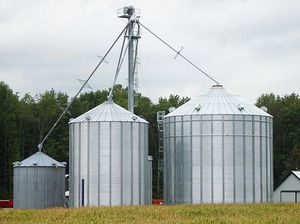 wheat silo