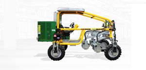self-propelled row crop cultivator