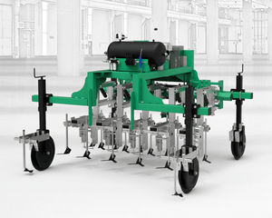 mounted row crop cultivator