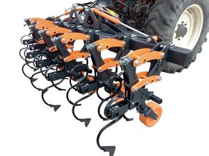 trailed row crop cultivator