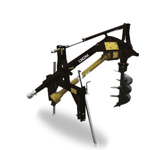 hydraulic post hole auger