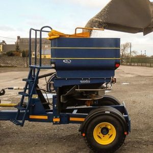 towed fertilizer spreader