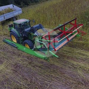 hemp harvester machine