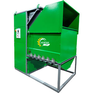 aerodynamic crop cleaning machine