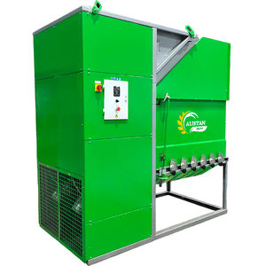 aerodynamic crop cleaning machine