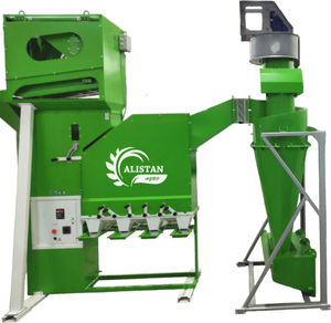 aerodynamic crop cleaning machine