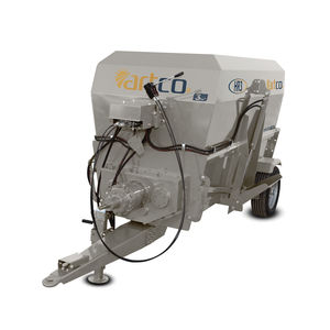 horizontal feed mixer