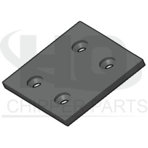 fan wing Wear plate