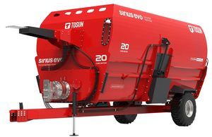 horizontal mixing wagon