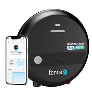 battery-powered fence energizer