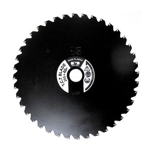 Flat saw blade - 125029 - SANYO METAL WORKS CO., LTD. - notched / for ...