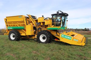 green beans harvester machine