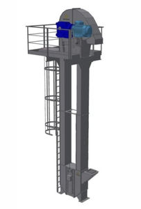 vertical bucket elevator
