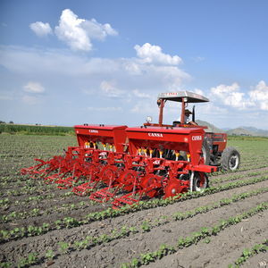 mounted row crop cultivator