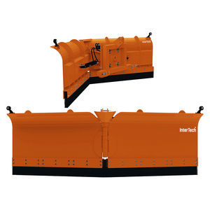 V-shaped snow plow 1