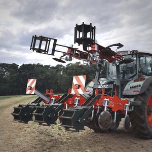 mounted row crop cultivator