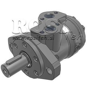 hydraulic geared motor