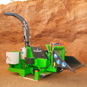 stationary wood chipper