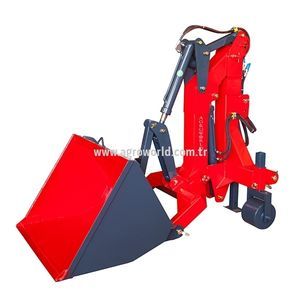 compact tractor rear loader