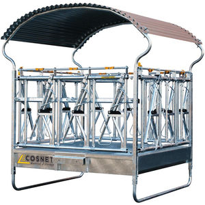 galvanized steel hay rack 1