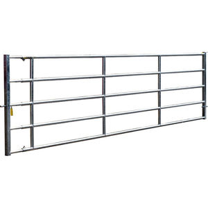 Livestock gate - 1121420 - COSNET S.A.S. - stable / steel / extendable