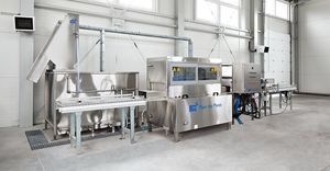 tray washing machine