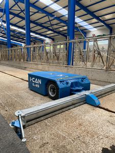 robotic manure scraper