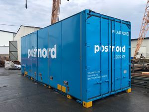 steel waste container