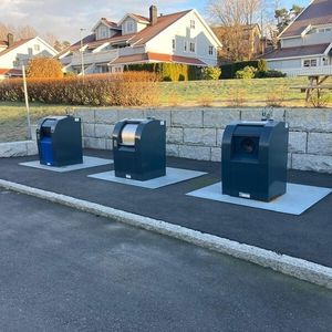 stainless steel waste bin