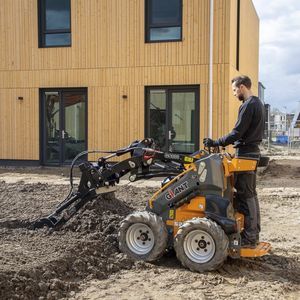rubber-tired loader