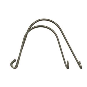 galvanised steel plant support clip 1