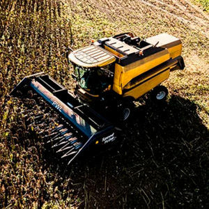 sunflower harvesting header